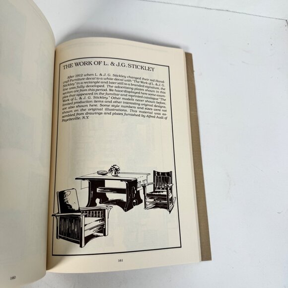 The Mission Furniture of L & J.G. Stickley 1989 Revised Edition Catalog Book - Picture 12 of 12